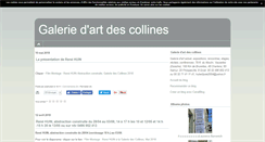 Desktop Screenshot of galeriedescollineshubert.com